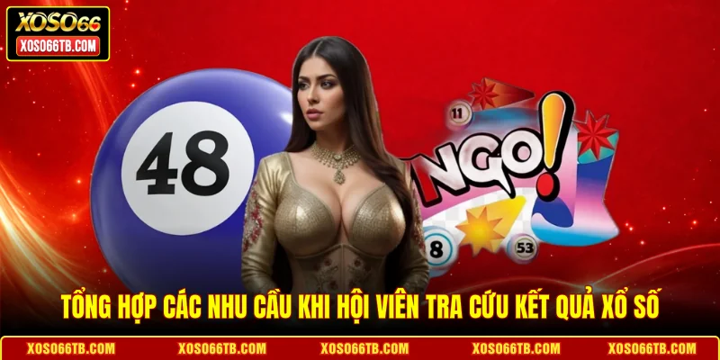 Tổng hợp các nhu cầu khi hội viên tra cứu kết quả xổ số